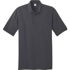 Port & Company Core Blend Jersey Knit Polo Shirt - Charcoal