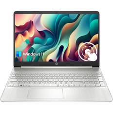 1 TB - SSD Laptops HP Newest Pavilion 15.6" HD Touchscreen Anti-Glare Laptop, 16GB RAM, 1TB SSD Storage, Intel Core Processor up to 4.1GHz, Up to 11 Hours Long Battery Life, Type-C, HDMI, Windows 11 Home, Silver