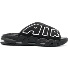 Nike Men Slides Nike Air More Uptempo - Black/Clear/White