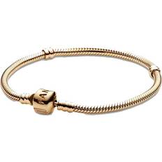 Gold Bracelets Pandora Moments Snake Chain Bracelet - Gold