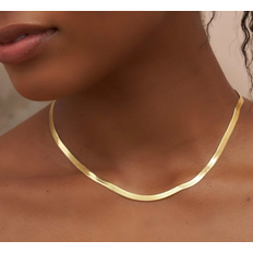GLD Herringbone Necklace - Gold