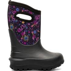 Winter Boots Winter Shoes Children's Shoes Bogs Kid's Neo Classic Neon Unicorn - Black Multi