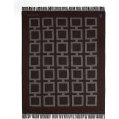 Tepper Lexington Graphic Recycled Blankets Brown