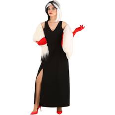 Cruella de vil Cruella De Vil Stole Costume for Women