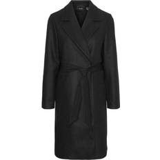 Dame Kåper & Frakker Vero Moda Fortuneaya Coat - Black