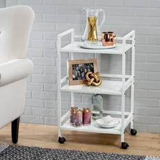 Trolley Tables Honey-Can-Do 3-Tier Metal Rolling Cart