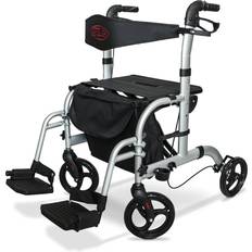 Unterarmgehhilfen & Medizinische Hilfsmittel Rollator-Rollstuhl 2in1 Kombination 1 St
