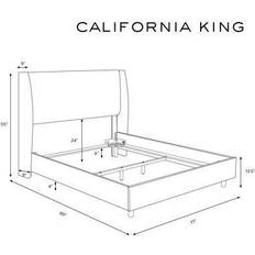 California King Bed Frames Joss & Main Tilly Upholstered Bed