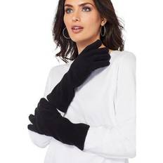 Women Mittens Women's Fleece Gloves by Accessories For All in Black