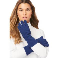 Women Mittens Women's Fleece Gloves by Accessories For All in Evening Blue