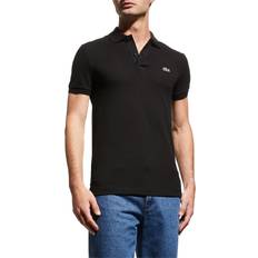 Lacoste Men Polo Shirts Lacoste Men's Signature Polo Shirt BLACK