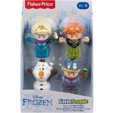 Fisher price little people disney Toy Figures Fisher Price Frozen Elsa & Friends Little People Figure Set