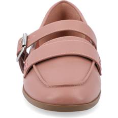 Pink Loafers Journee Collection Women's Caspian Mary Jane Loafers