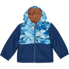 The North Face Baby Reversible Mt Chimbo Full-Zip Hooded Jacket - Shady Blue