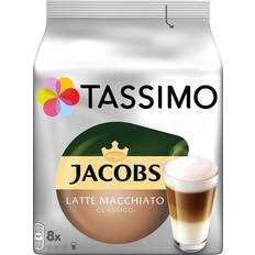 Tassimo K-cups & Coffee Pods Tassimo Jacobs Latte Macchiato Classico 9.3oz 8