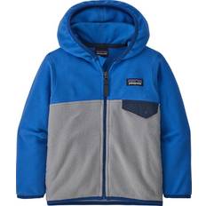 Babies Outerwear Children's Clothing Patagonia Kid's Micro D Snap-T Fleece Jacket - Salty Grey