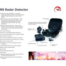 Welds Uniden R8 Extreme Long-Range Radar/Laser Front Rear Detection w/Directional Arrows
