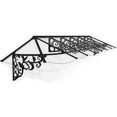 Roof Entrance Black Canopia Palram HG9598 16 3 Lily 4690 Awning & Clear