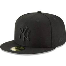 New york yankees hat New Era Mens Yankees 59Fifty Cap Mens Black/Black