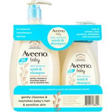 Aveeno baby Aveeno Baby Wash and Shampoo 33 Fluid Ounce and 12 Fluid Ounce