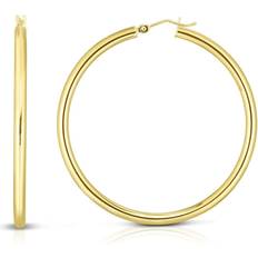 Saks Fifth Avenue Tube Hoop Earrings - Gold