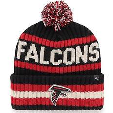 '47 Men's Black Atlanta Falcons Bering Cuffed Knit Hat with Pom