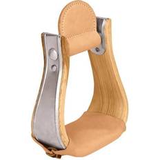 Weaver Wooden Stirrups with Treads, Bell