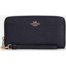 Coach Outlet Long Zip Around Wallet in Blue