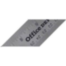 Office Depot Rulers Office Depot Brand Stainless Steel Ruler, 18", Silver