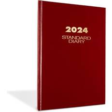 Gold Office Supplies At-A-Glance Standard Diary 2024 Daily Diary