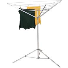 Household Essentials Parasol Bases Household Essentials Portable Umbrella Dryer 64' Line Silver