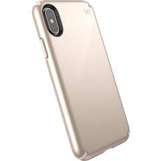 Iphone xs gold Speck Products Presidio Metallic iPhone XS/iPhone X Case, Nude Gold Metallic/Nude Gold