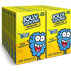 Pastilles Jolly Rancher packs blue raspberry drink mix singles
