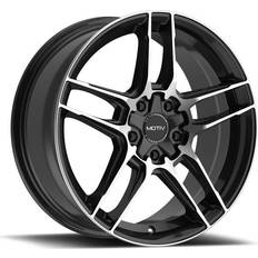 Motiv Wheels 434MB Gloss Black 18x7.5 5/108 5/112 ET40 CB5.82