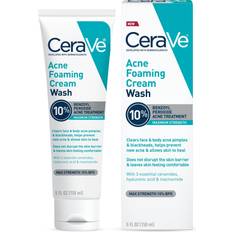 CeraVe Facial Cleansing CeraVe Acne Foaming Cream Wash 10% Benzoyl Body