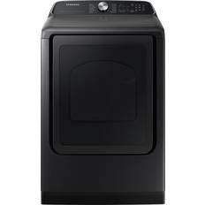 Black Tumble Dryers Samsung DVE55CG7100V Smart Black