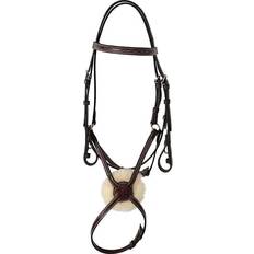 Huntley Equestrian Grooming & Care Huntley Equestrian Sedgwick Fancy Stitched Square Raised Figure Bridle