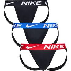 Nike Men's Underwear Nike Men`s Dri-FIT Essential Micro Jock Strap Pack BKE1144-001/R, X-Large