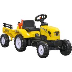 Homcom Pedal Tractor with Trailer