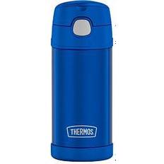 Trinkflaschen Thermos Isolier-Trinkflasche FUNTAINER Straw Bottle, blau