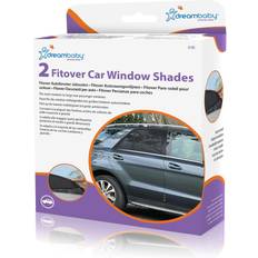 Solbeskyttelse rullgardiner DreamBaby Car Window Shade/Socks 2 pack