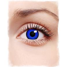 Horror-Shop Blue Lunatic Kontaktlinsen Farbige Kontaktlinsen