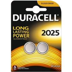 Duracell Akkus - Knopfzellenbatterien Batterien & Akkus Duracell CR2025 2-pack