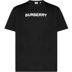 Burberry Clothing Burberry Harriston Logo T-shirt - Black