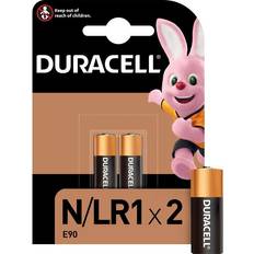 N (LR1) Batterier & Ladere Duracell N Alkaline 825mAh 2-pack