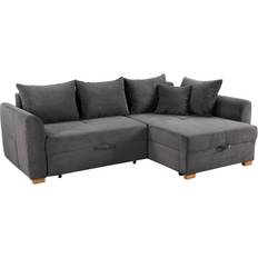 4-Sitzer Sofas Poco Functional Grey Sofa 236 4-Sitzer
