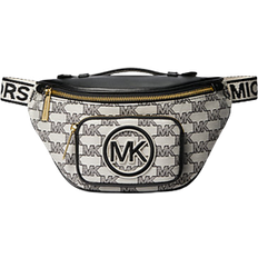 Michael Kors Erin Extra-Small Logo Jacquard Belt Bag - Black