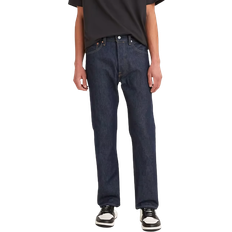 Levi's Men - Straight Jeans Levi's Men's 501 Original Style Shrink-to-Fit Jeans - Rigid/Dark Wash