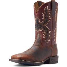 Pay Ariat Pay Window Square Toe Cowboy Boot Brown