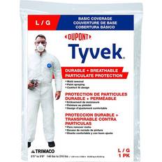 Trimaco DuPont Tyvek Heavy-Duty Coveralls Wood Paint White